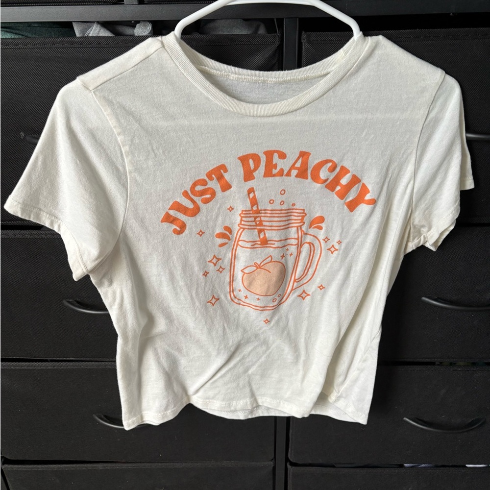 Just Peachy Cream T-Shirt